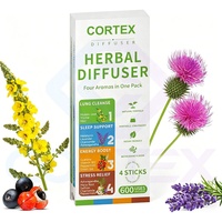 Diffuseur d'huiles essentielles en forme de stylo, inhalateur en papier, cadeau aromatique, dispositif d'aromathérapie parfumé pour l'air, Cortex