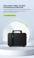 Machine commerciale de diffusion d'huile d'arôme de 1000ml pulvérisateur rechargeable de diffuseur de parfum de système de CVC/AC pour des hôtels et des voitures