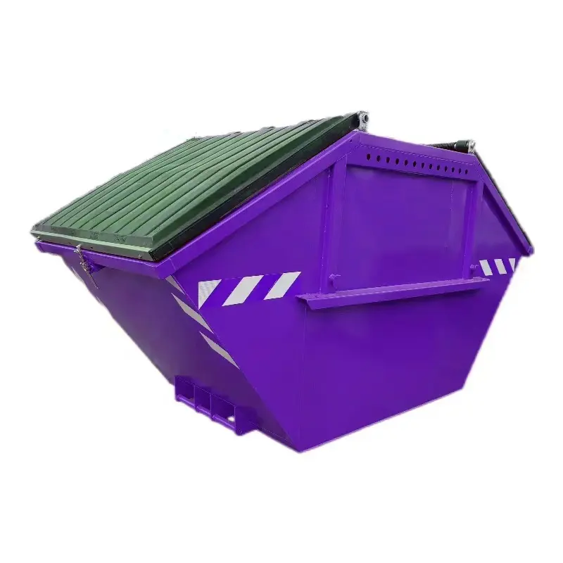 6cbm atlama kutusu açık istiflenebilir çöp konteynırları avustralya tarzı atlama konteyner satılık