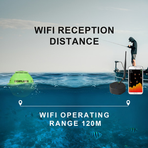 Detector de Peces Inalámbrico LUCKYLAKER FF916 Original con Sensor de Sonar WiFi, Detector de Peces Inteligente Portátil para Pesca en Orilla, Kayak, Bote y Hielo - Product Image 5