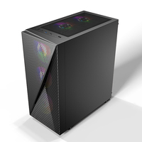 Coffre pour ordinateur de bureau, étui design SAMA mesh en plexiglas pour jeux vidéo