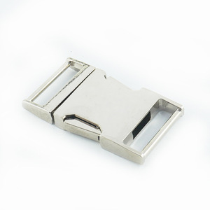 Hebilla de Bloqueo Automático de Aleación de Zinc de 25 mm Plateada para Bolsos, Cinturones, Mochilas, Accesorios de Correas para Mascotas - Product Image 3