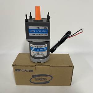 Moteur à engrenages CC ZD (Zhongda Lide) avec tête d'engrenage Z2D10-24GN-30S - Product Image 1