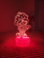 LAMPE ILLUSION SHORTCAKE FRAISE