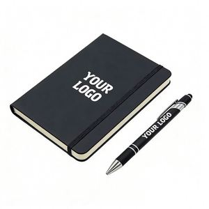 Low MOQ Wholesale Custom Personalized Gifts Business Leather Hardcover <b>Journal</b> Notebook With Logo for Brand Souvenir Promo Gifts - Product Image 1