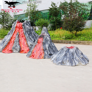 <span class=keywords><strong>Volcan</strong></span> artificiel personnalisé pour parc à thème, avec effets lumineux et fumée, pour scène de spectacle - Product Image 4