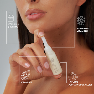 Crema idratante viso in pura seta 5 pezzi x 10 ml per una pelle radiosa, crema viso all'acido ialuronico - Product Image 3