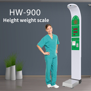 Machine de mesure de taille et de poids à pièces certifiée CE Balance corporelle à affichage tactile Balance <span class=keywords><strong>mécanique</strong></span> en acier pour le pesage - Product Image 2