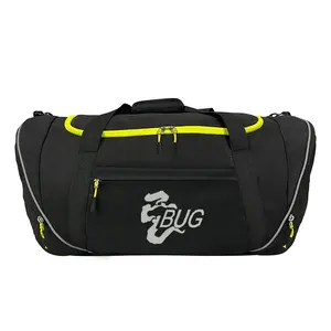 Nylon Sport Duffle Travel Bag Lazer Esportes Duffle Bags X-Large Weekender Bag Com Sapatos Duffel De Viagem Compartimento