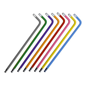 Chiave a brugola esagonale con codice a colori da 1.5mm-10mm con codice colore - Product Image 4