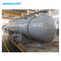 Réservoirs de stockage liquide cryogénique verticaux standard GENERALFUSHI, réservoirs de transport liquide, récipients sous pression, récepteurs liquides horizontaux