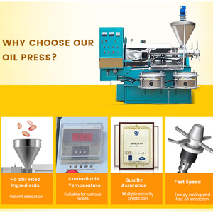 Estrazione e <span class=keywords><strong>frantoio</strong></span> della macchina della noce di cocco spremitura a freddo organica che fa la <span class=keywords><strong>pressa</strong></span> automatica dell'olio caldo - Product Image 4