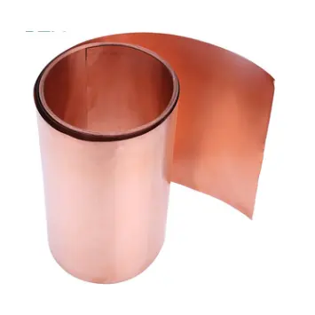 0.5mm 0.35mm 0.8mm pure copper strip/tape/foil for decorative