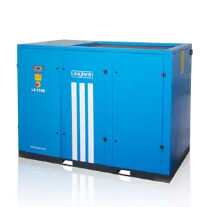New-arrival LINGHEIN 150HP/110KW stable air screw compressor under AC group, air compressor machines,air-compressors