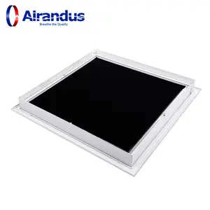 Алюминиевая решетка для яиц HVAC со съемным фильтром, решетки для вентиляции, решетка для возврата воздуха, квадратная решетка для вентиляции