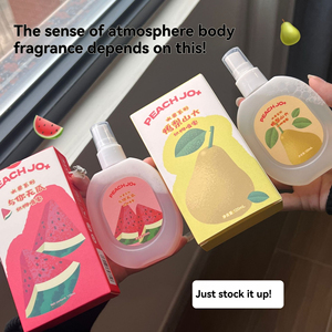 Serie de frutas Tela Fragancia fresca Spray Ligero Bacteriostasis Disipador de olores Spa & Fragancia Venta al por mayor Parfum Femme - Product Image 4