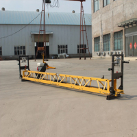 Machine professionnelle de nivellement de sols, flotteur vibrant à treillis pour béton avec moteur intégré