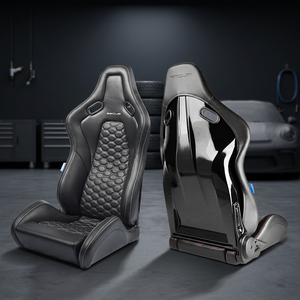 Asiento de Carreras Ajustable SSCUS ACE FRP PU, Tipo Bucket Completo, Ligero, Premium y Duradero - Product Image 1