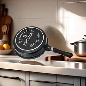 Sartén <span class=keywords><strong>de</strong></span> <span class=keywords><strong>parrilla</strong></span> doble <span class=keywords><strong>de</strong></span> forma redonda antiadherente Sartén <span class=keywords><strong>de</strong></span> aluminio <span class=keywords><strong>de</strong></span> doble cara <span class=keywords><strong>de</strong></span> 28cm con tapa <span class=keywords><strong>de</strong></span> baja presión - Product Image 6