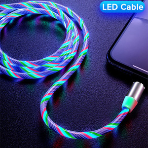 Floveme 3in1微型USB电缆540度磁性镀锡铜3in1 Cavo Kabel数据，适用于IOS免费送货 - Product Image 2