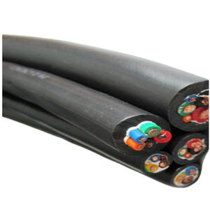 Waterdichte rubber geïsoleerde flexibele kabel 2 3 4-aderig 1,5 2,5 4 6mm Yc Cabtyre rubber omhulde kabel - Product Image 5