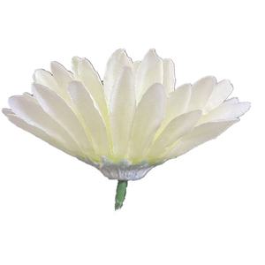Hecho a mano Artificial <span class=keywords><strong>Gerbera</strong></span> <span class=keywords><strong>Jamesonii</strong></span> 10cm seda Margarita Navidad/graduación/día de la madre flocado cabezas de flores Margarita africana - Product Image 3