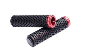 MTB dağ yolu ve BMX bisiklet gidon kavrama iki tarafı alaşım kilitleme entegre alüminyum sap tüp 3D baskılı bisiklet sapları - Product Image 2