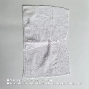 Wholesale Industrial Grade Reclaimed <b>Terry</b> Wiping Rags 100% Cotton Color Mixed Oil Absorbent Eco-Friendly Toweling Rags <b>Bulk</b> for - Product Image 3