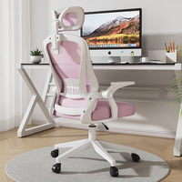 Chaise de bureau pivotante ergonomique en maille intégrale avec appui-tête pour cadre et personnel – Meilleur prix