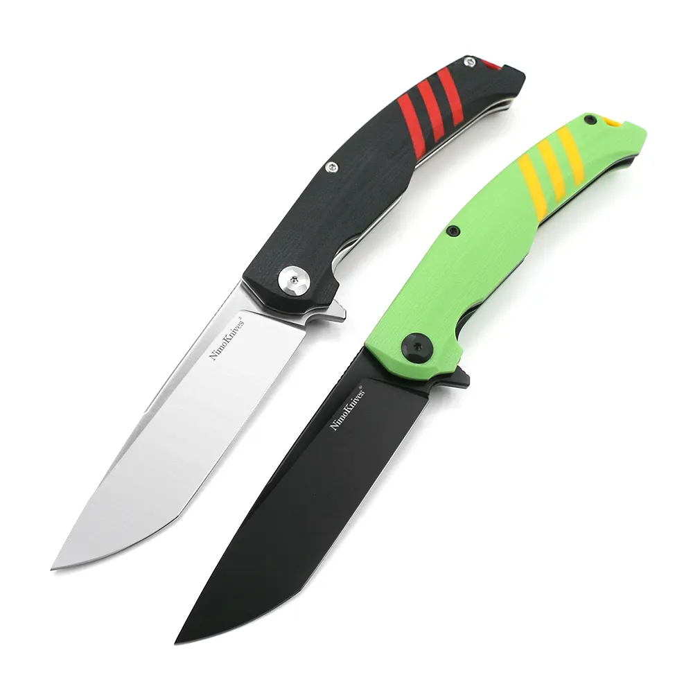 Factory Direct Sales Nimo R11 Folding Knives D2 Steel Blade G10 Handle Multi Functional Knife Utility Knife in Custom Packing