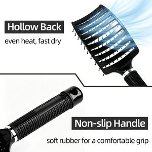 Salon Hair Brush Anti Static <b>Tangle</b> Brush Scalp Massage Hairbrush for Long Hair - Product Image 2