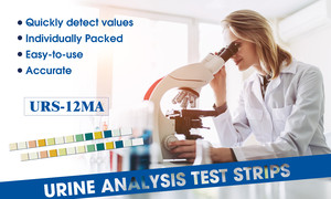 Strisce Reattive per Test delle Urine URS-12, Dispositivo Medico Certificato CE di Classe II per Uso Ospedaliero, Validità 2 Anni - Product Image 6