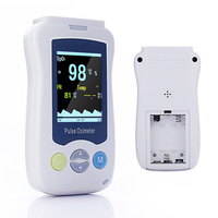 Oxymètre de pouls continu portable VM2 avec mesure du rythme respiratoire, rechargeable, réutilisable, instrument vétérinaire pour chien