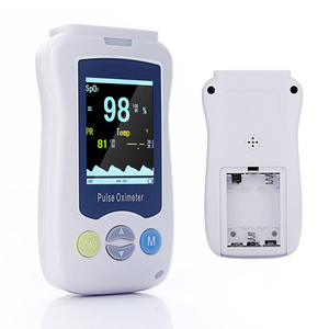 Oxímetro Veterinario Portátil VM2, Monitor de SpO2 con Sonda para Oreja y Lengua para Operaciones de Perros y Mascotas, Reutilizable - Product Image 1