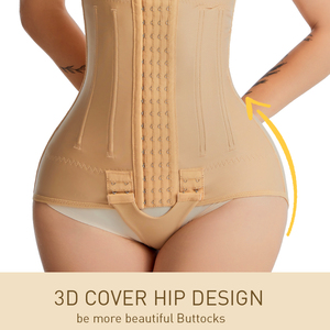 Vêtement de compression post-opératoire pour femme, <span class=keywords><strong>Fajas</strong></span> <span class=keywords><strong>Colombianas</strong></span>, pour liposuccion, Stage 1, effet rehausseur de fesses et gaine sculptante - Product Image 4