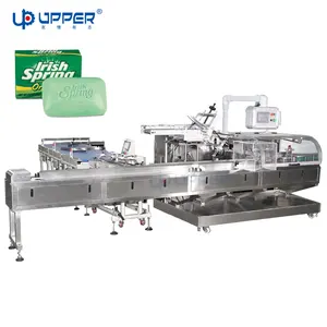 high speed automatic soap bar carton box packing folding and filling machine
