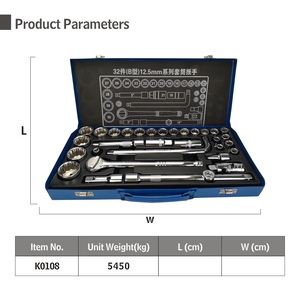 32 Cái Cờ Lê Dụng Cụ Cầm Tay Bộ Cờ Lê Ổ Cắm Bộ - Product Image 4
