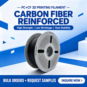 Filamento 3D de Policarbonato Reforzado con Fibra de Carbono PC CF 1kg 1.75mm, Alta Resistencia para Ingeniería - Product Image 4