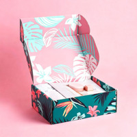 Boîte en carton ondulé personnalisée de haute qualité avec logo, boîte pour vêtements, chapeaux, chaussettes, boîte de colisage, boîte aux lettres