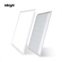 Plafonniers LED carrés de haute qualité, rétroéclairés, pour bureau, 60x60, 600x600, montage en surface, montage encastré au plafond