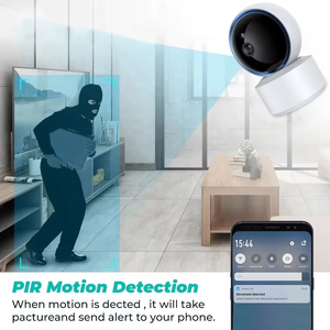 Tuya กล้องวงจรปิดไร้สาย <span class=keywords><strong>P2p</strong></span> PTZ, 2MP 1080P CMOS USB ไร้สาย WIFI PIR - Product Image 4