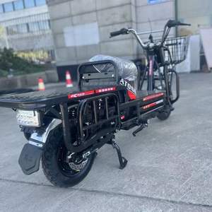 Motocicleta Eléctrica <span class=keywords><strong>de</strong></span> Reparto Load King <span class=keywords><strong>Serie</strong></span> 01 Clásica 72V 50Ah 1500W Freno <span class=keywords><strong>de</strong></span> Disco para Carga Pesada <span class=keywords><strong>de</strong></span> 300 kg - Product Image 4