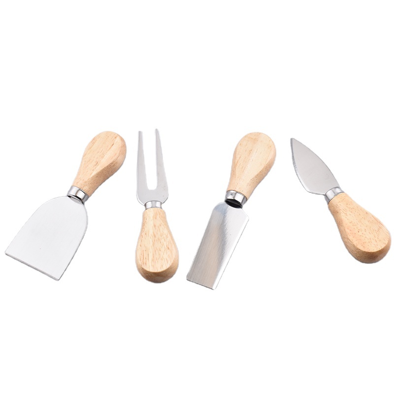 4 Piece Cheese Knives Stainless Steel