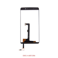 Pantalla pour Alcatel Idol 4 6055 2016 Remplacement de l'assemblage du panneau de l'écran d'affichage Lcd
