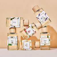 Diffuseur à bâtonnets 130 ml pour la maison, désodorisant et parfum d'ambiance aux huiles essentielles florales, élimination des odeurs, décoration, vente en gros