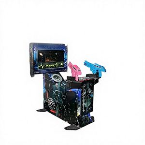 เครื่องเกมยิงปืนอาร์เคด JSJM รุ่น Metal Iron Three-in-One พร้อมระบบสั่นสะเทือน  ปรับแต่งได้สำหรับห้องเกม ภาษาอังกฤษ - Product Image 2