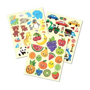 Commande en gros d'autocollants mignons de dessins animés, écologiques, imperméables, amovibles, pour meubles, décoration de carnet - Product Image 4