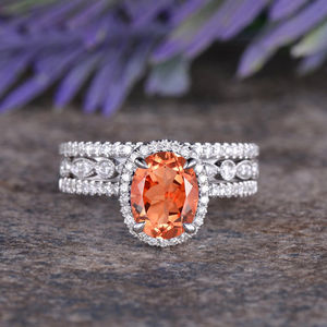 Anillo de Boda de Plata de Ley 925 con Piedra Solar de Alta Calidad, Chapado en Rodio, para Fiesta de Aniversario, Certificado por Terceros - Product Image 2