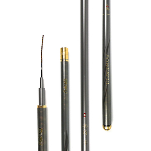 Canne à pêche <span class=keywords><strong>Dragon</strong></span> Lord en fibre de carbone 3.6m 4.5m 5.4m 6.3m 7.2m 8.1m - Action moyenne-lourde 100g pour la pêche en lac, en ruisseau, à la perche et au poisson-chat - Product Image 3