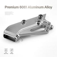 Composants de pivot de levier de frein en acier usinés CNC sur mesure, polissage, ensemble de poignée de frein à disque hydraulique à dégagement rapide pour vélo